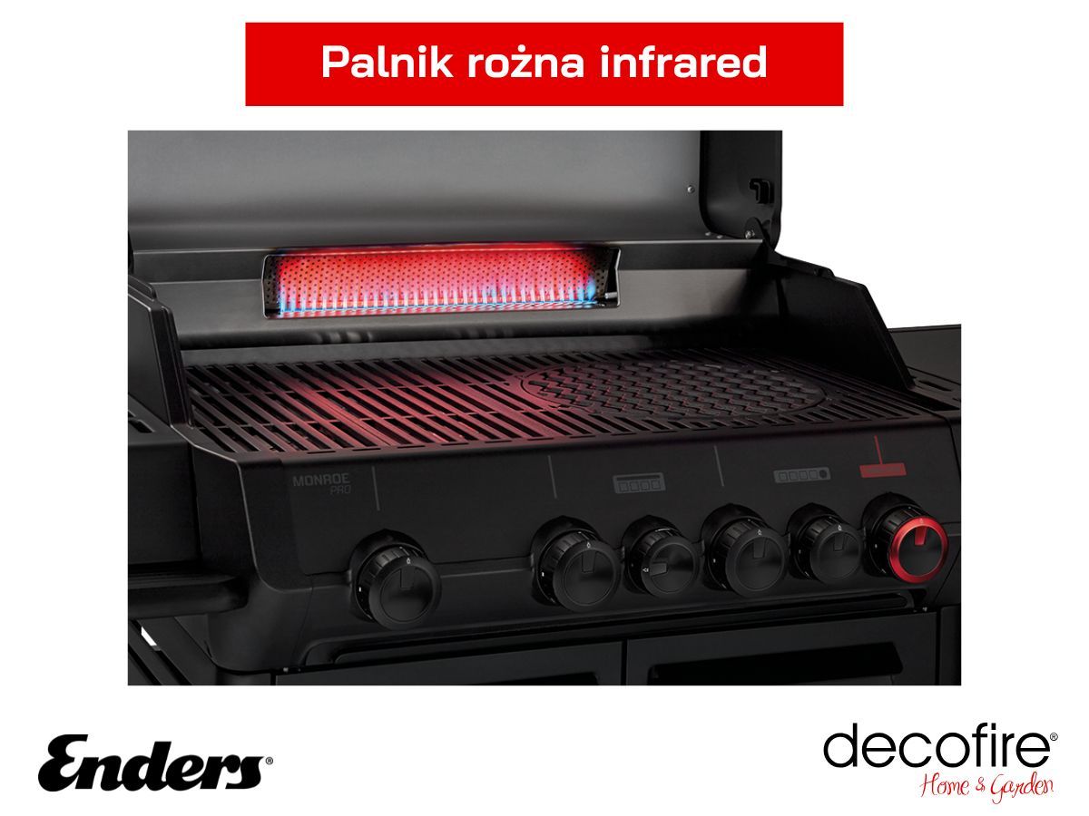 Palnik rożna infrared o mocy 3,5 kW