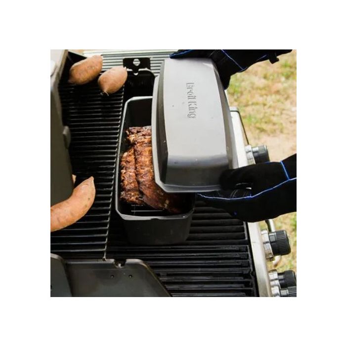 Premium Broil King: Żeliwna brytfanna do żeberek (69615)