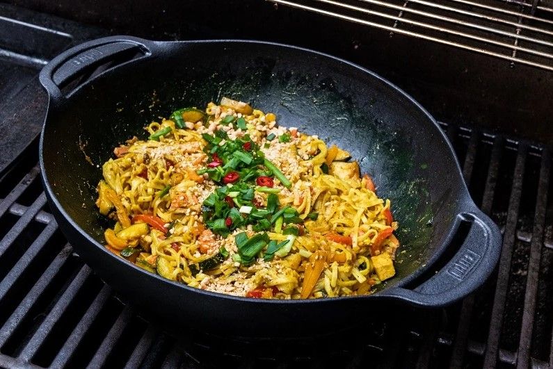 Grillowane pad thai