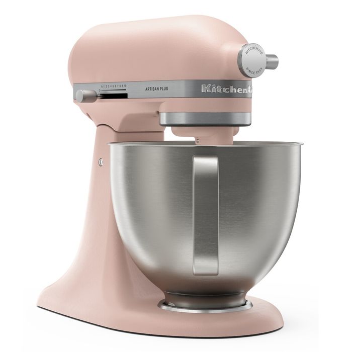 Mikser Artisan Plus 4,7 l z uchylną głowicą Feather Pink KitchenAid (5KSM50PKVEFT)