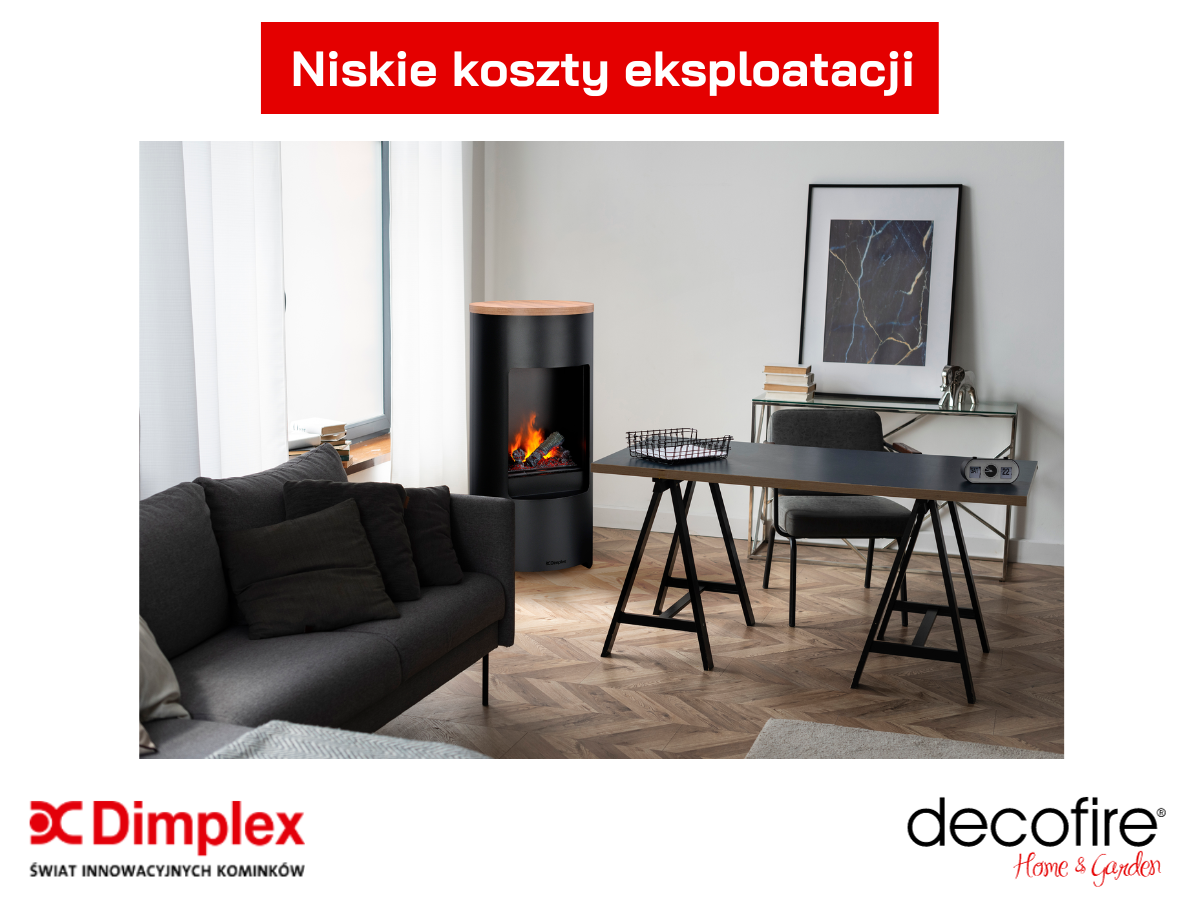 Dimplex kominek elektryczny Fyr 127 – niskie koszty eksploatacji