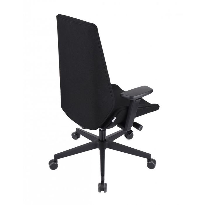 Grospol Fotel biurowy Moon black tkanina Bondai - 8 kolorów