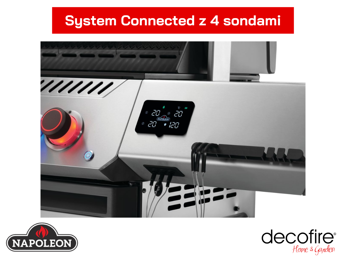 System Connected z wyświetlaczem i sondami