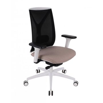 Fotel biurowy Grospol Valio WS chrome white Medley - 12 kolorów