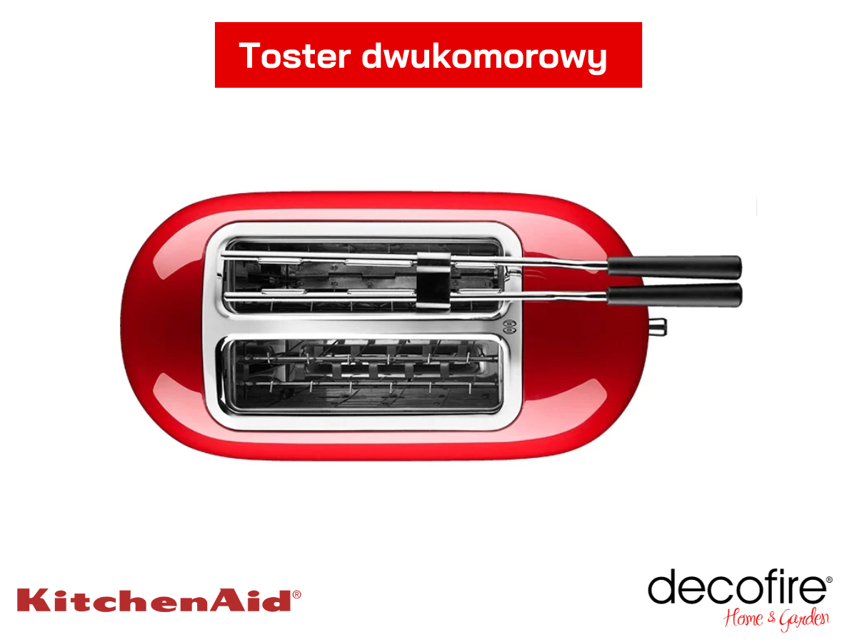 Toster dwukomorowy 2 Artisan Candy Apple KitchenAid