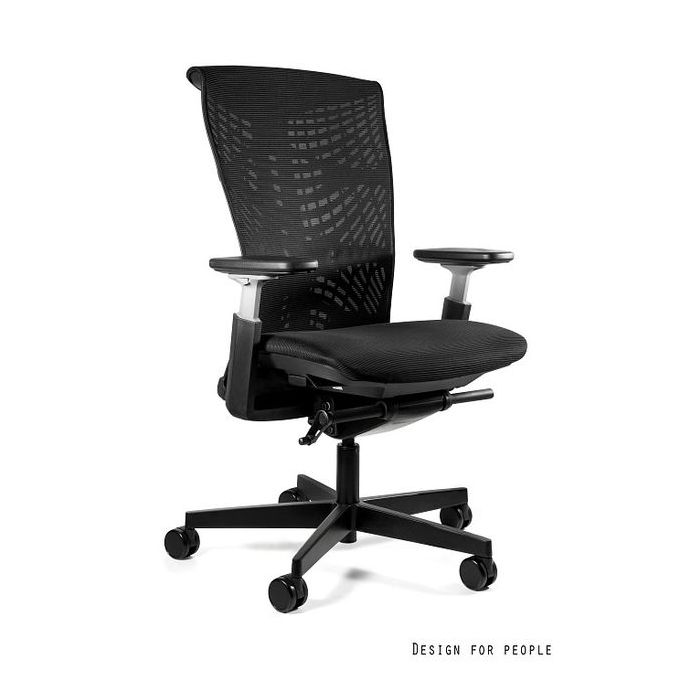 UNIQUE fotel biurowy Reya czarny / czarny (1228-B-RS01)