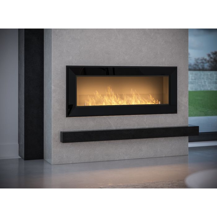 Biokominek Simple Fire FRAME 1200 czarny 1200x490 mm