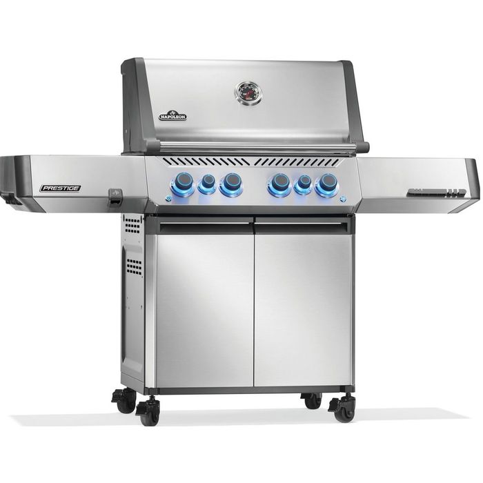 Grill gazowy Napoleon Prestige 500 z palnikiem rożna i palnikiem bocznym Sizzle Zone (P500VRSIBPSS-PL)