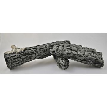 Polana ceramiczne białe opalane set 1 Akowood AKO 101 (ID-101)
