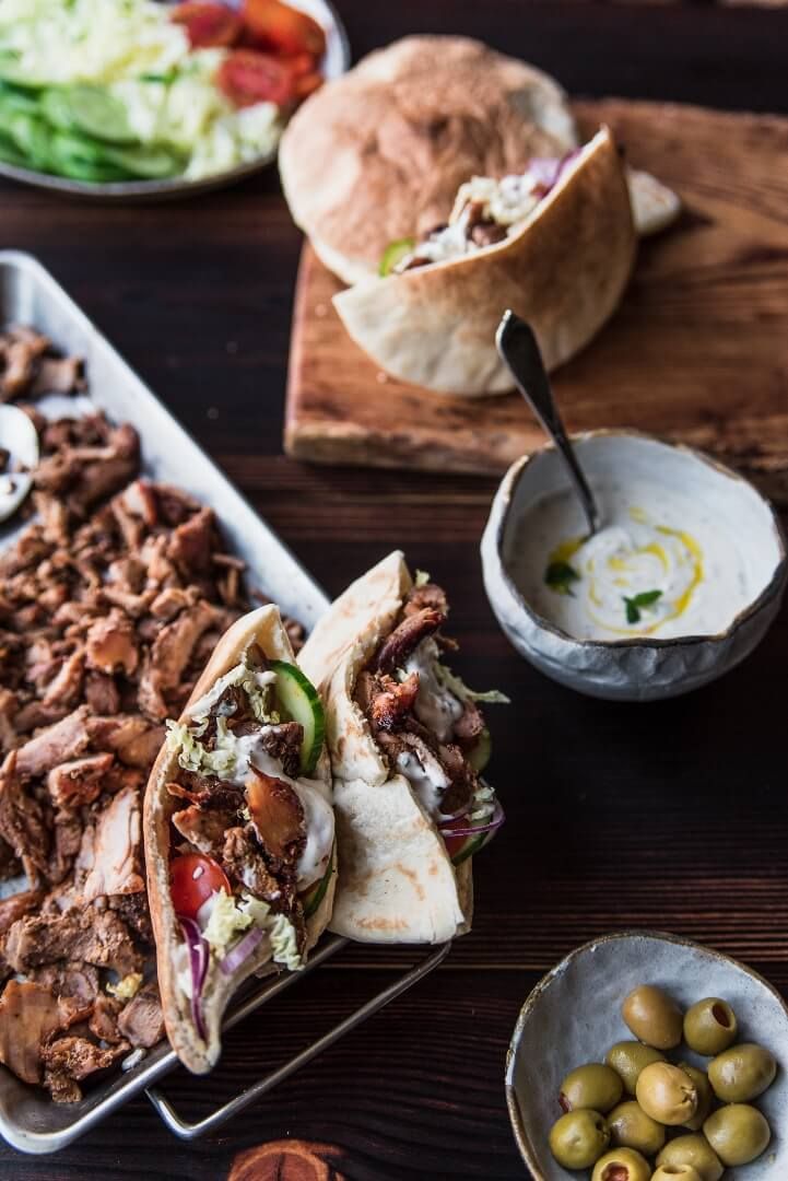 Gotowy kebab z grilla