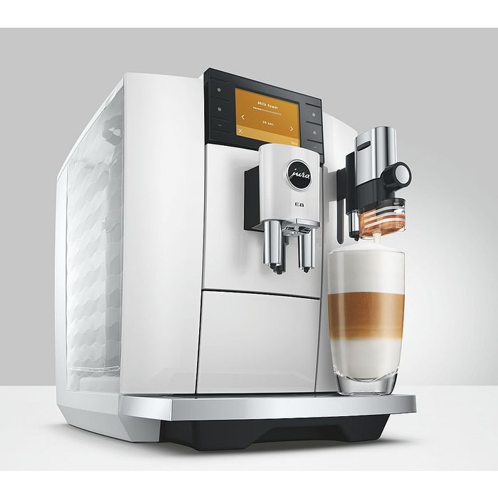 Ekspres do kawy Jura E8 Piano White (ED) (15747)
