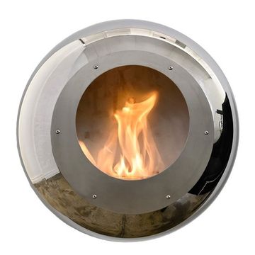 Biokominek Cocoon Vellum Stainless Steel