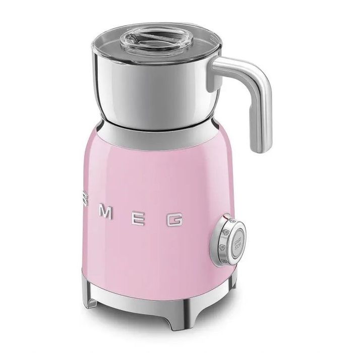 Spieniacz do mleka Pastelowy róż Smeg (MFF11PKEU)