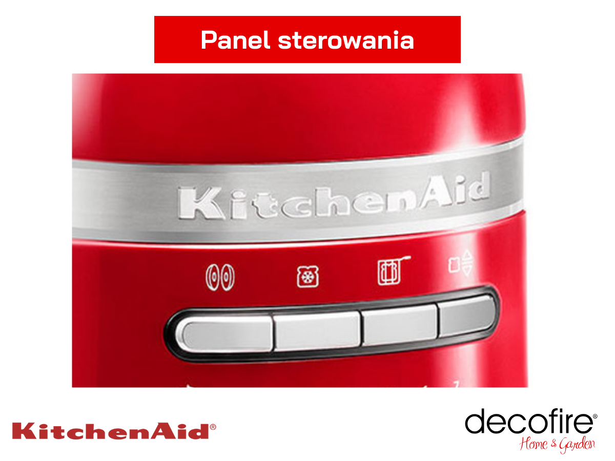 Panel sterowania w tosterze 2 Artisan Empire Red KitchenAid