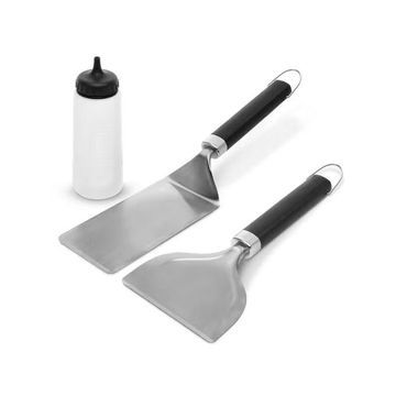 3-częściowy zestaw startowy przyborów do płyty żeliwnej Flat Top Essential Weber (6777)