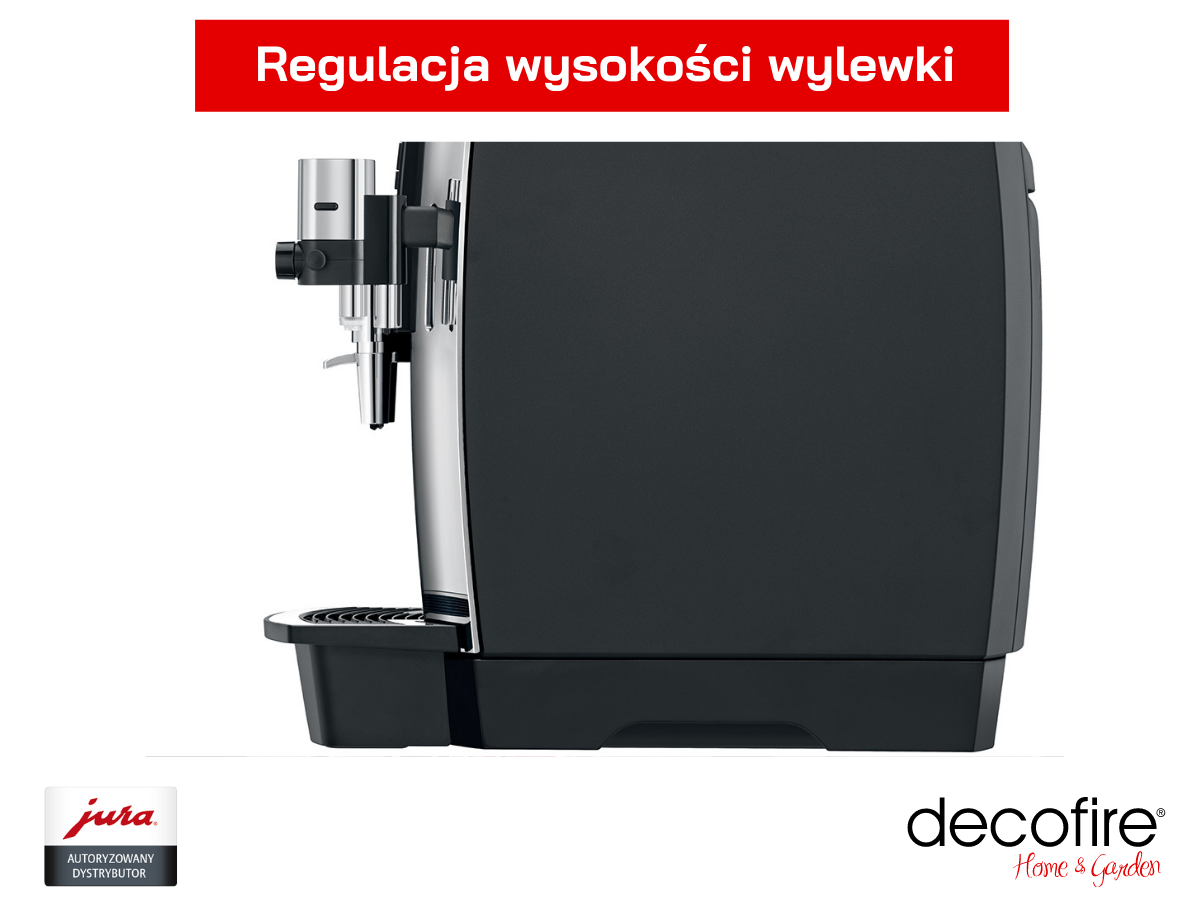 Ekspres Jura WE8 Chrome z regulowaną wylewką