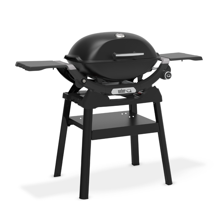 Grill gazowy Weber Q 2200N ze stolikami bocznymi i kompaktowym stojakiem (1501094)