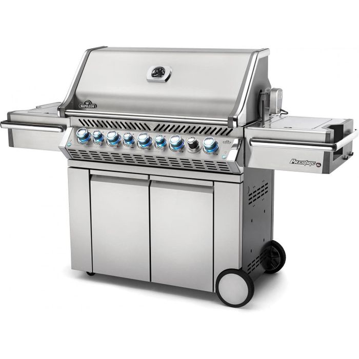 Grill gazowy Napoleon Prestige PRO 665 RSIBP z tylnym i bocznym palnikiem na podczerwień (PRO665RSIBP)