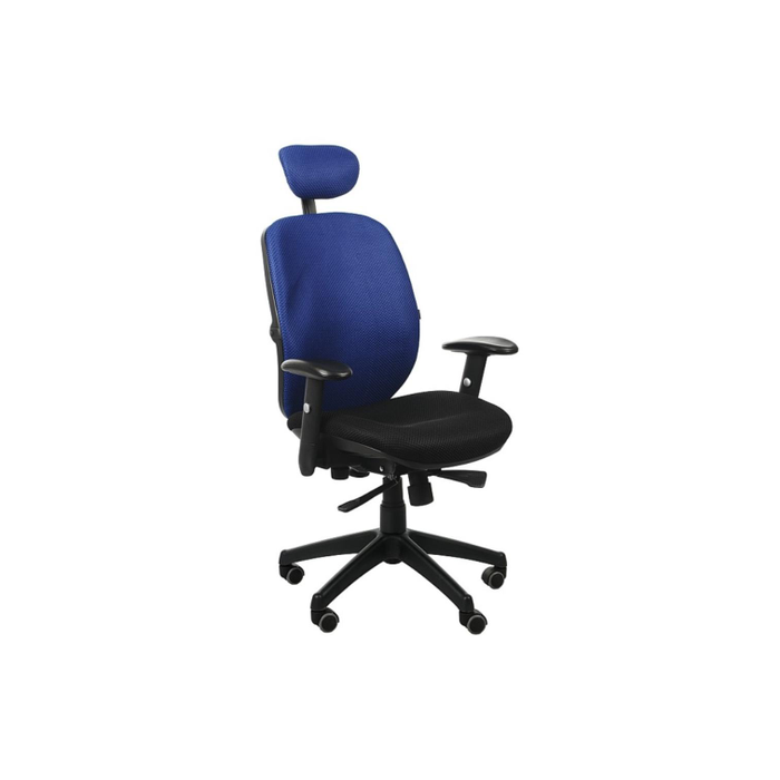 Fotel biurowy Sit Plus Spectrum HB niebieski