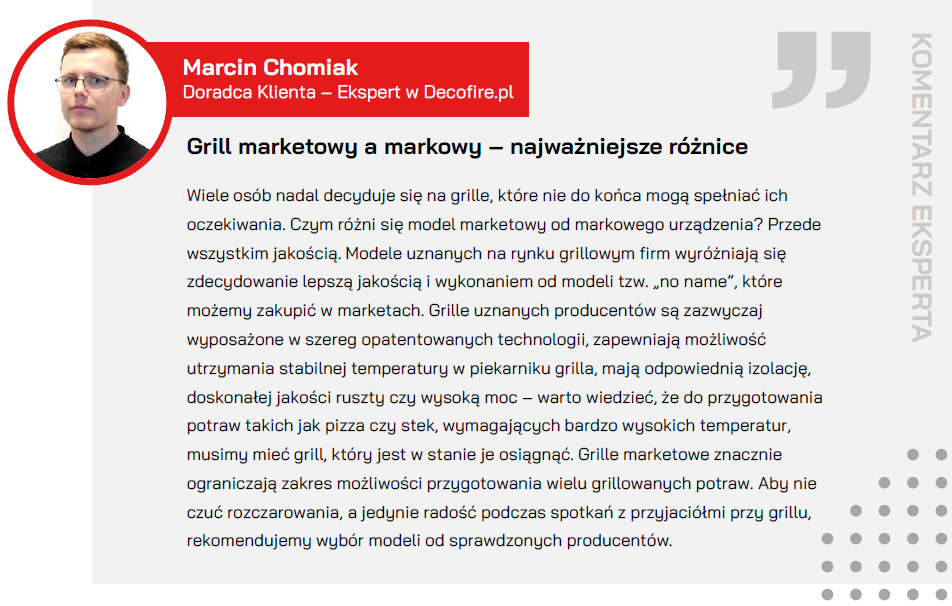 Grill marketowy czy od producenta opinia eksperta