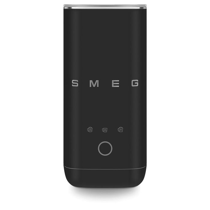 Spieniacz do mleka Czarny Smeg (MFF02BLMEU)