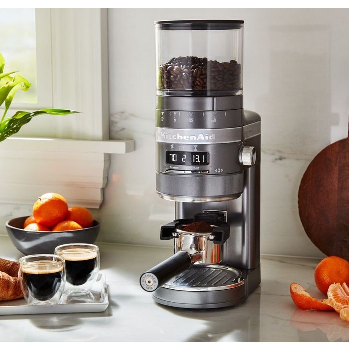 Młynek do kawy Artisan Medallion Silver KitchenAid (5KCG8433EMS)