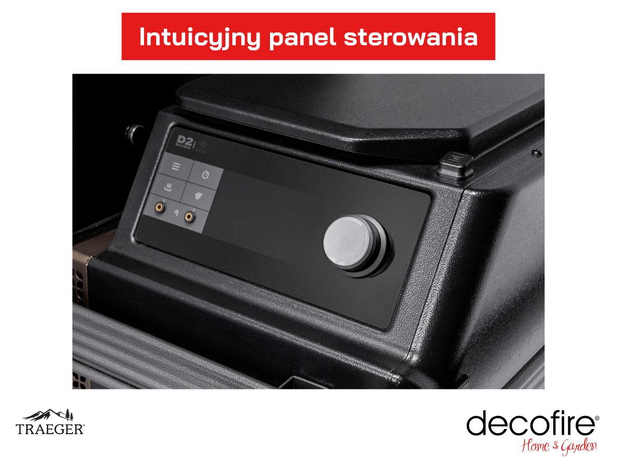 Intuicyjny panel sterowania z wyświetlaczem dotykowym