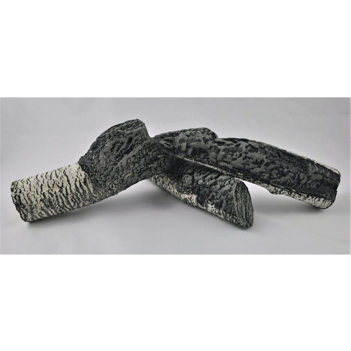 Polana ceramiczne białe opalane set 2 Akowood AKO 111 (ID-111)