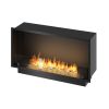 Biokominek do zabudowy Infire Inside Black 1000 Slim Line