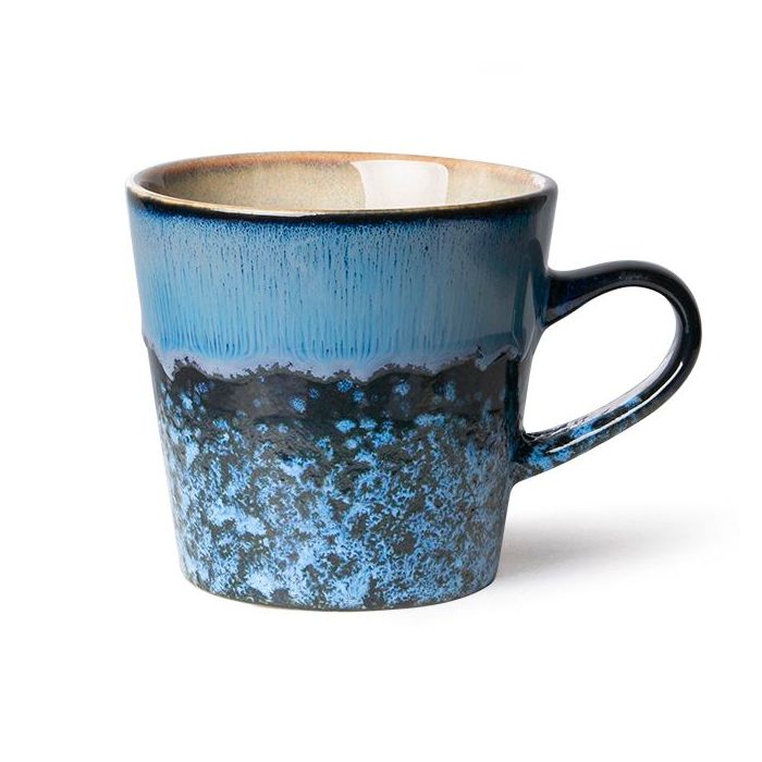 HKliving Kubek ceramiczny 70S: Americano, Night