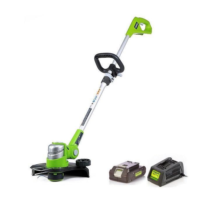 Greenworks Podkaszarka akumulatorowa 24V + Akumulator 2Ah + Ładowarka (GR 2100007UA) 