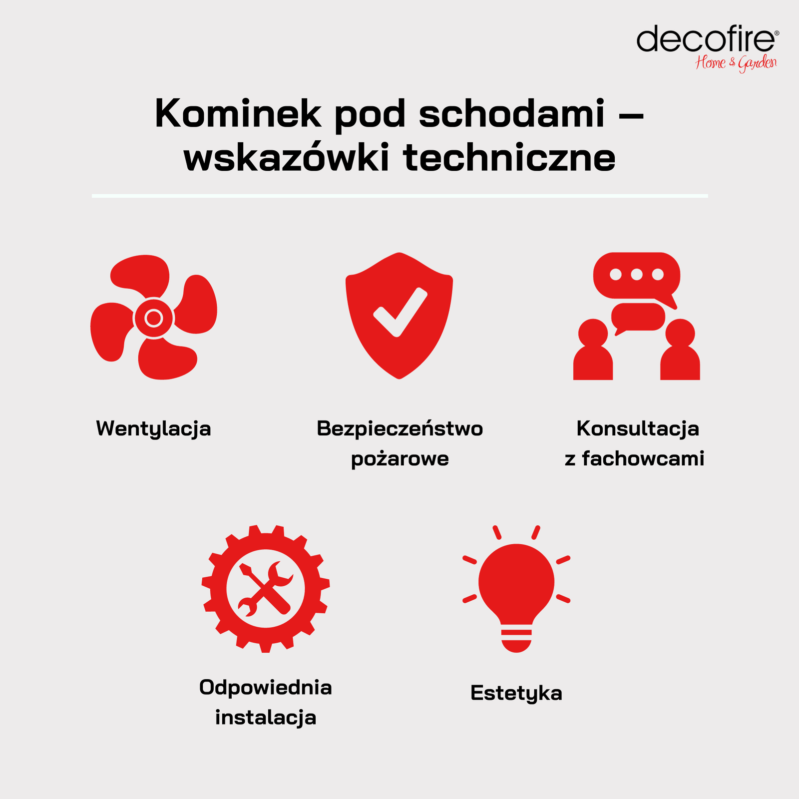 Kominek pod chodami – wskazówki