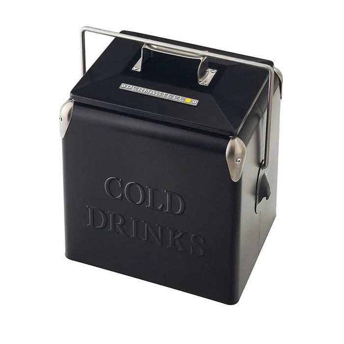 Lodówka ogrodowa turystyczna PS-205 czarna Permasteel (PS-205-14QT-BK)