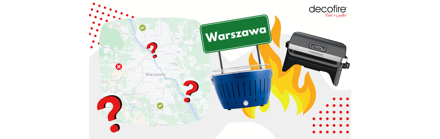 Grill Warszawa – gdzie można grillować? Miejsce na grilla Warszawa 2026