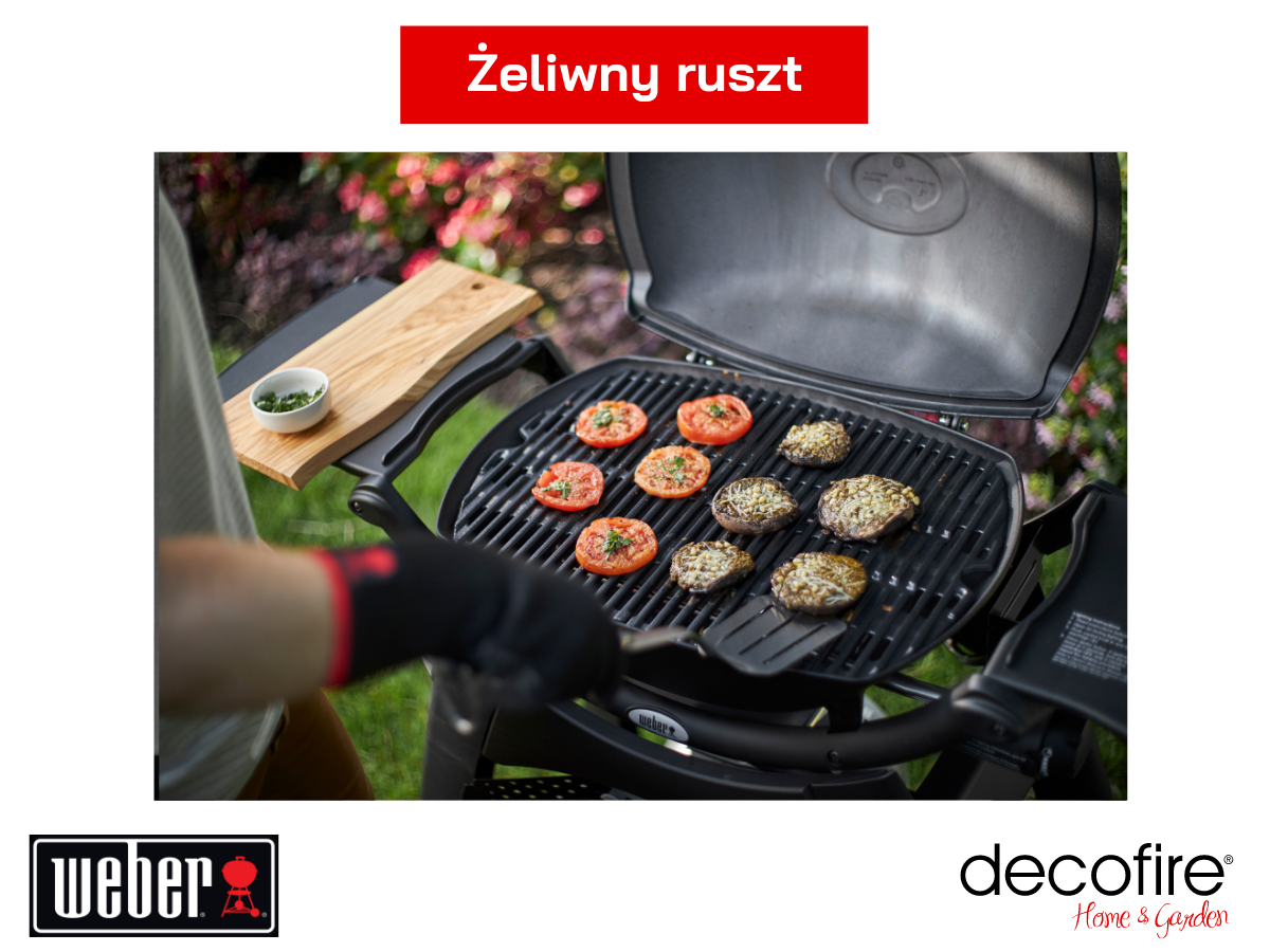 Ruszt żeliwny w grillu Weber Q 2200