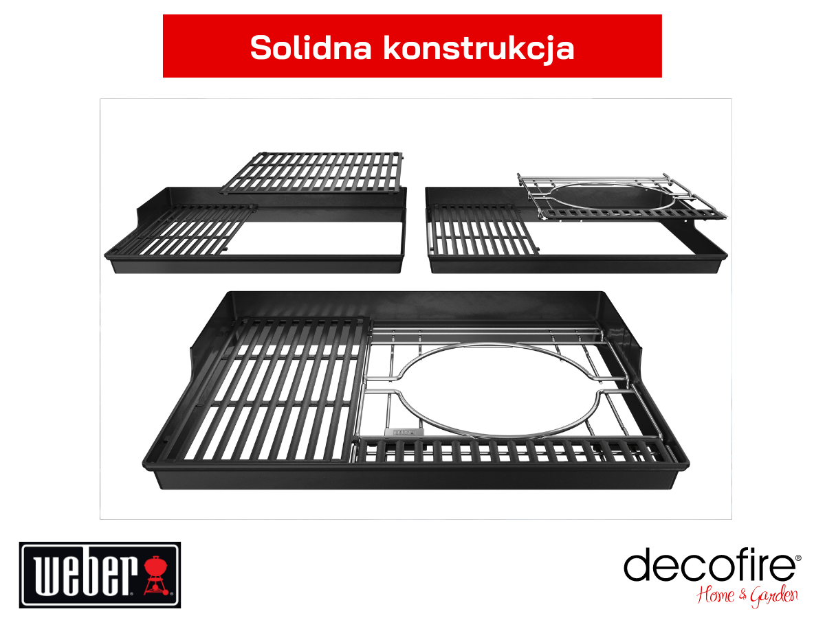Ramka Weber CRAFTED solidna konstrukcja