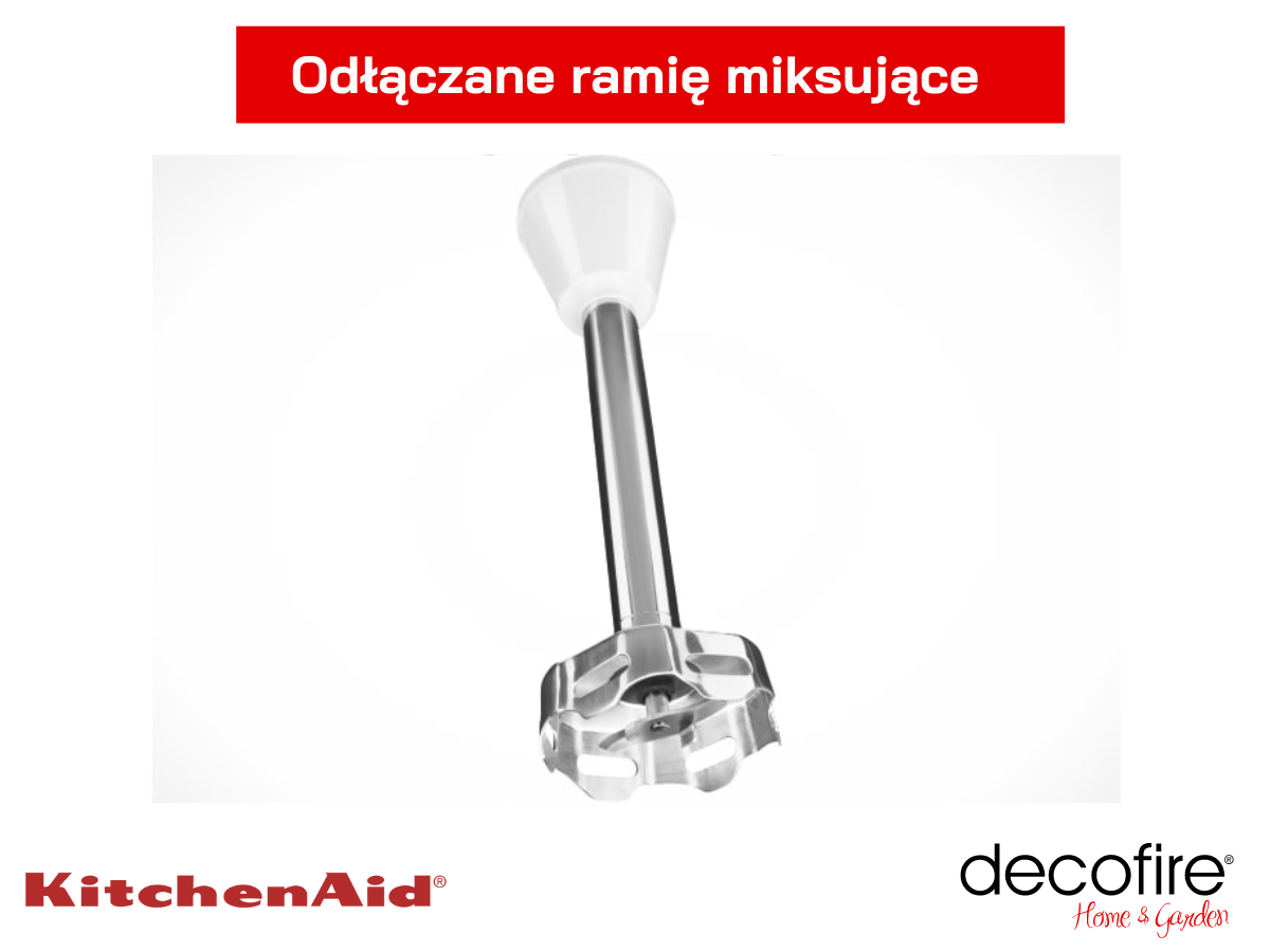 Odłączane ramię miksujące blendera ręcznego Classic White KitchenAid