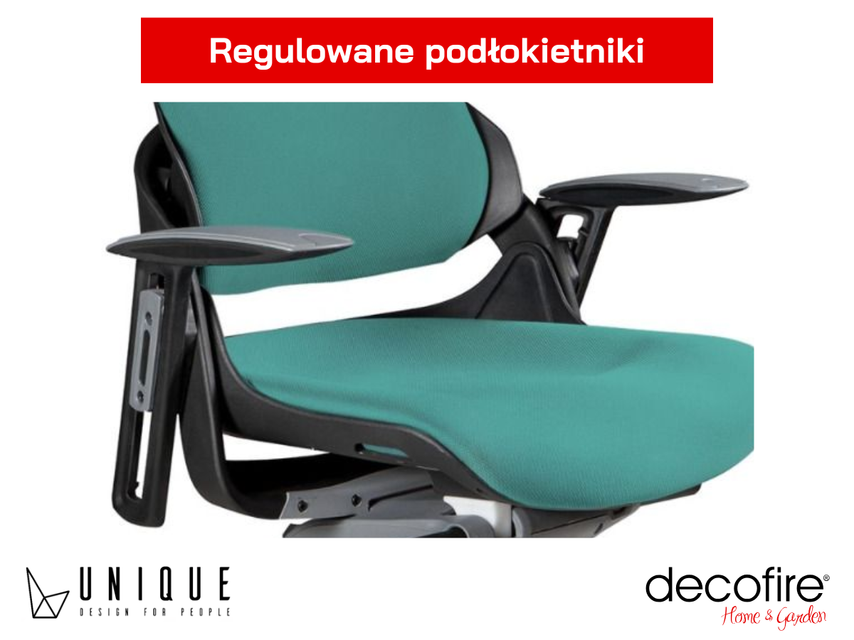 Regulowane podłokietniki
