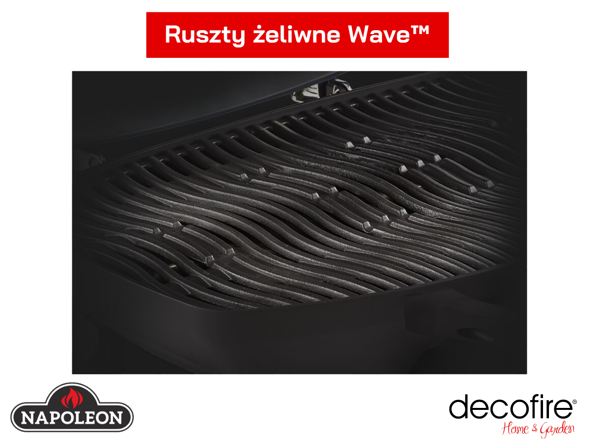 Ruszty żeliwne Wave