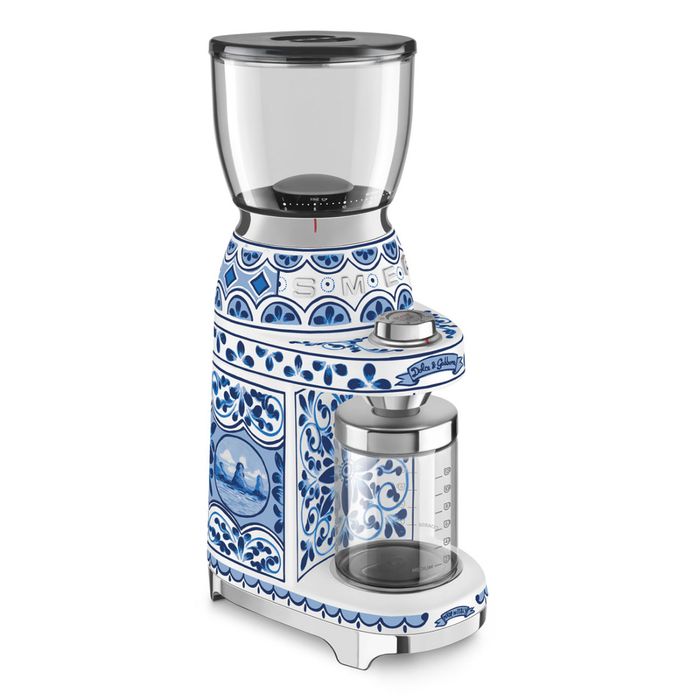 Elektryczny młynek do kawy Blu Mediterraneo Smeg (CGF01DGBEU)