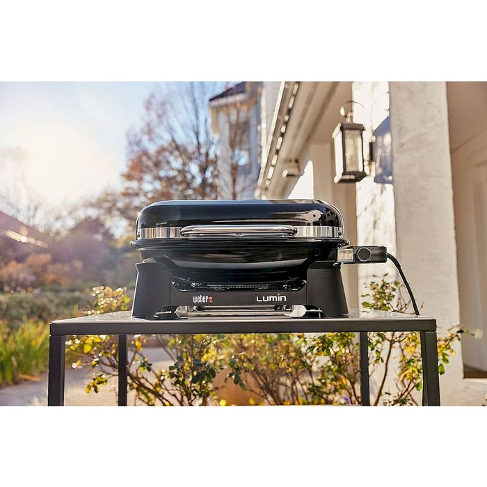 Grill elektryczny Weber Lumin czarny (92010979)