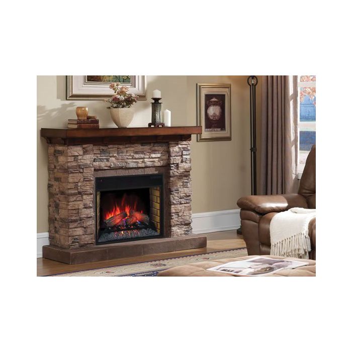 Classic Flame kominek elektryczny Stones 