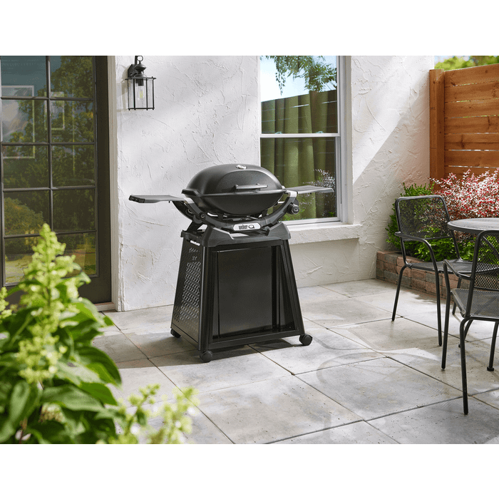 Grill gazowy Weber Q 2200N ze stolikami bocznymi i wózkiem Premium (1501105)