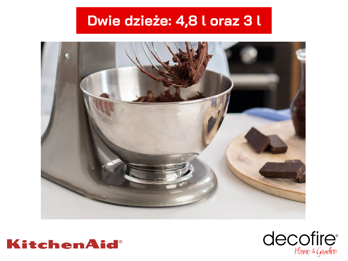 Dzieże o pojemności 4,8 l oraz 3 l
