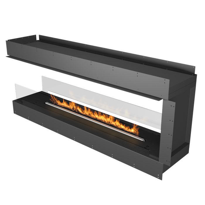 Biokominek Planika FLA 4+ 1490 mm + Forma 1800 Fireplace 