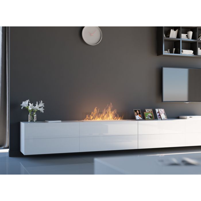 Biokominek do zabudowy Infire INSERT 1000 INOX