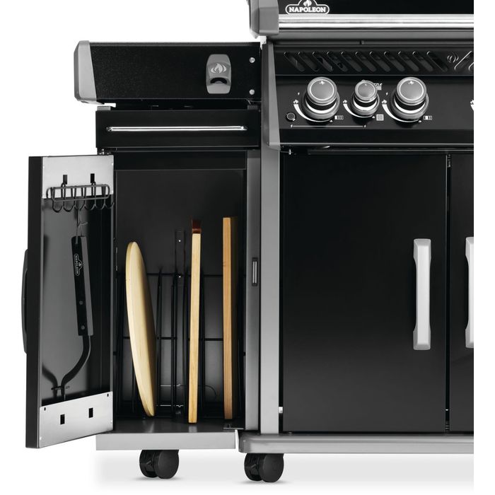 Szafka boczna do grilli Rogue czarny (68007)