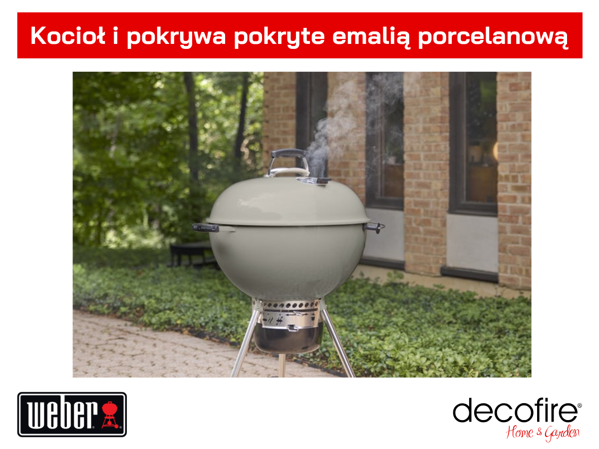 Kocioł i pokrywa pokryte emalią porcelanową