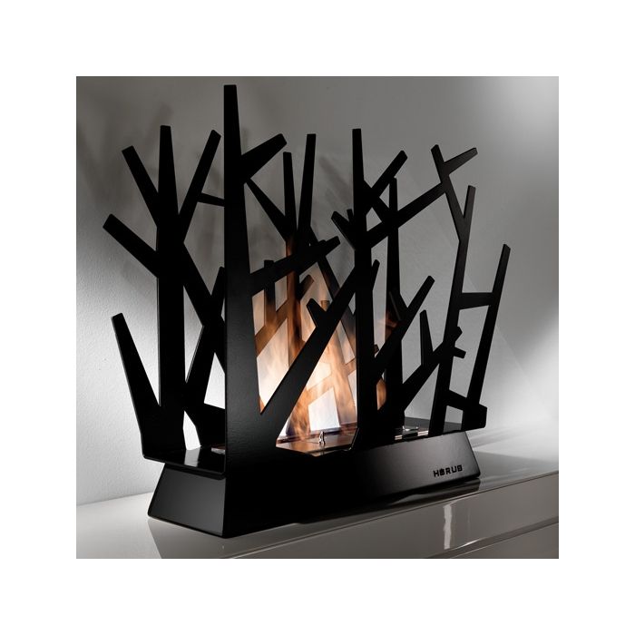 Biokominek Horus Steel Tree Black EKSPOZYCJA!
