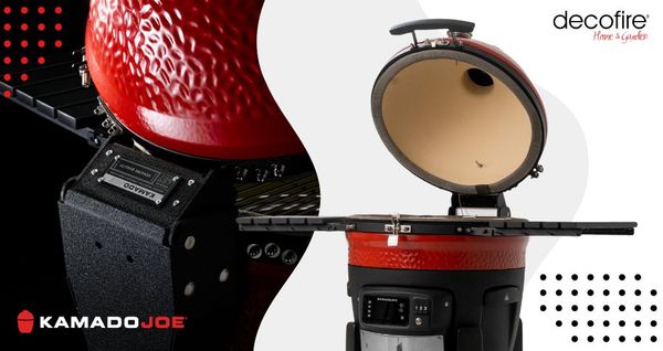 Grill ceramiczny Kamado Joe: Zawias pneumatyczny, czyli komfort obsługi na najwyższym poziomie